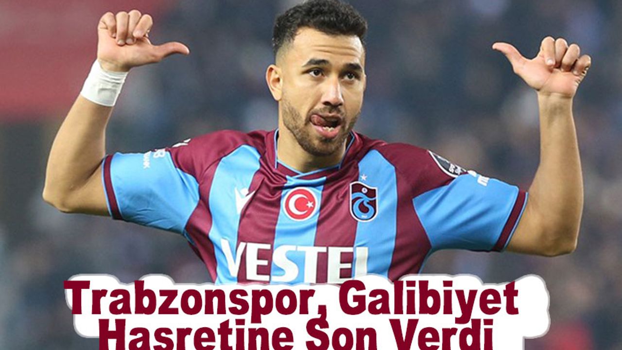 Trabzonspor, Ligdeki Galibiyet Hasretine Türkiye Kupası'nda Son Verdi