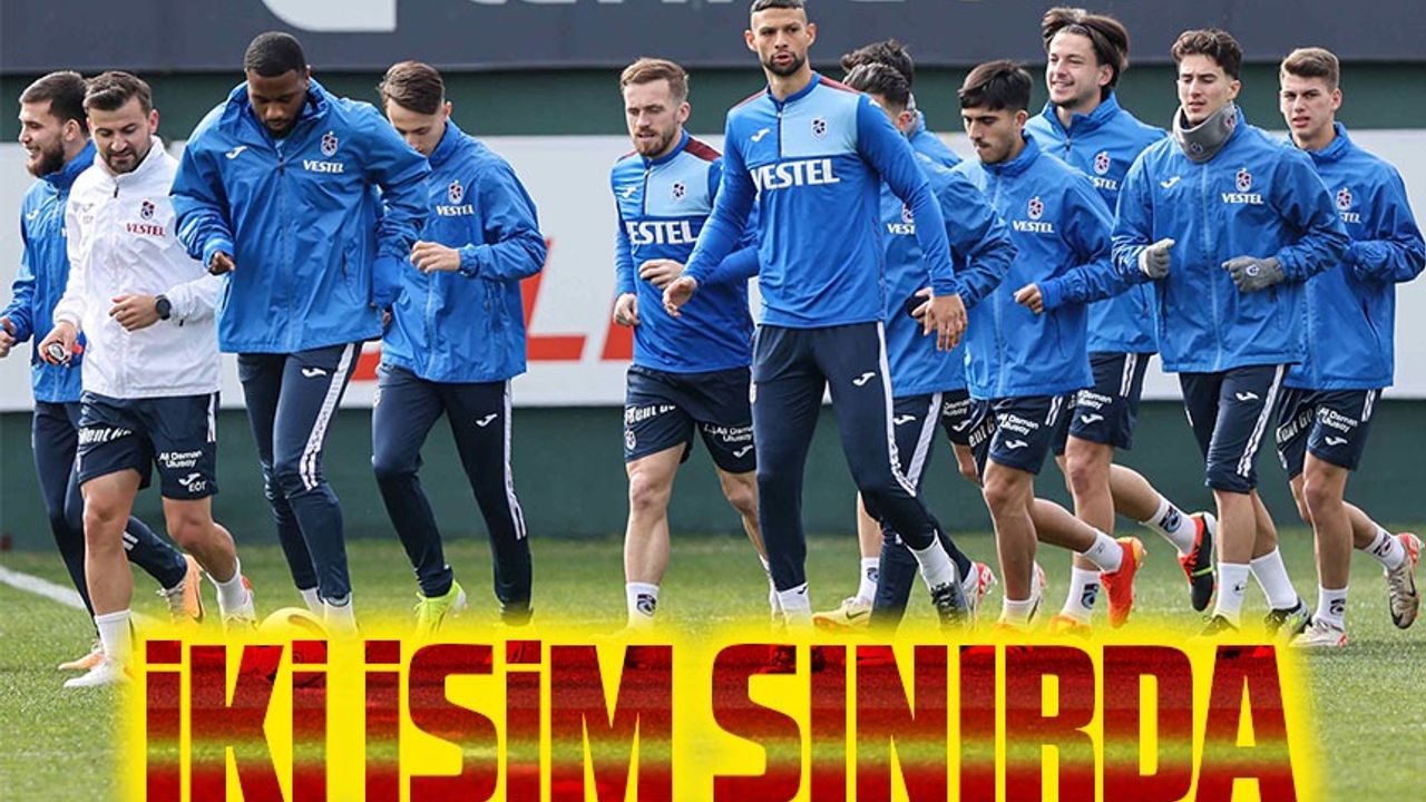 Trabzonspor'un Beşiktaş Derbisinde Sarı Kart Sıkıntısı; Enis Destan ve Rayyan Baniya