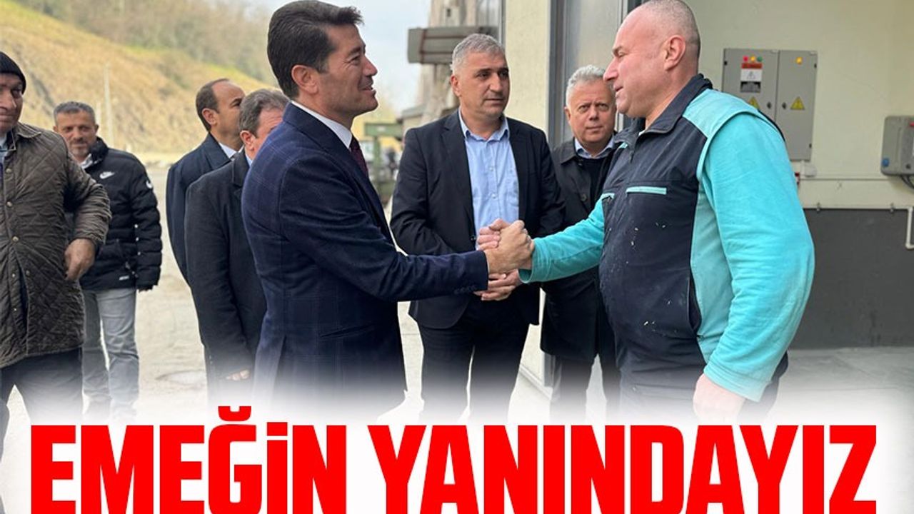 CHP Ortahisar Belediye Başkan Adayı Ahmet Kaya, İşçilerle Buluştu ...