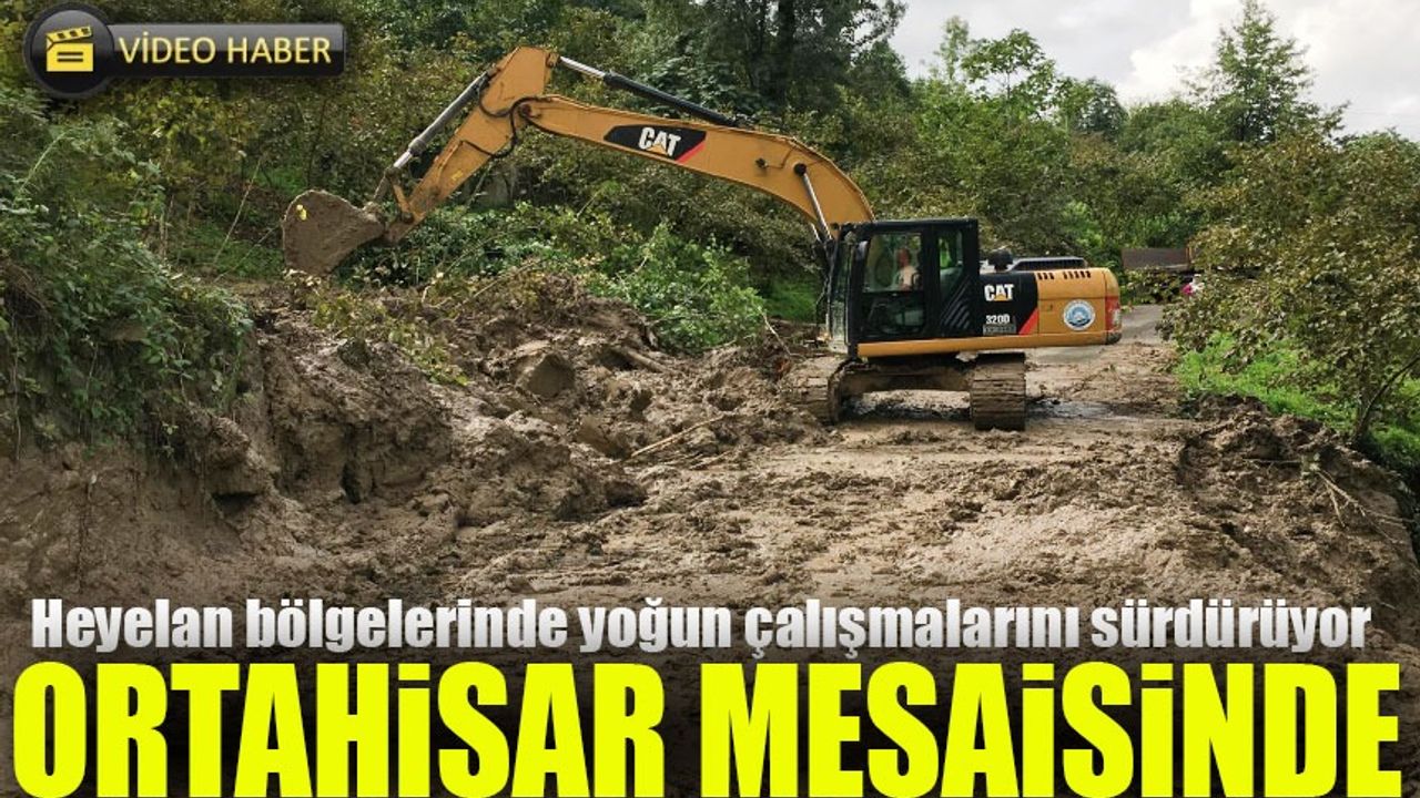 Ortahisar Belediyesi Sel Felaketi Sonrası Seferber Oldu!