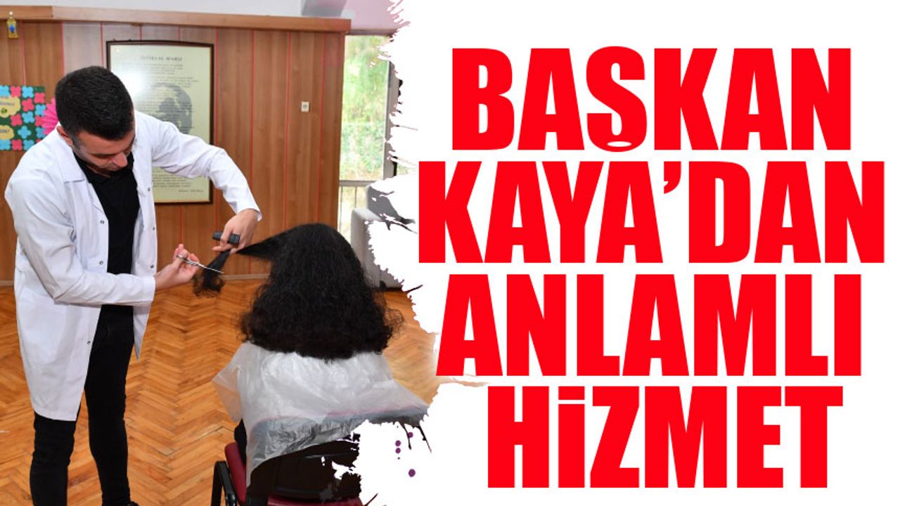 Ortahisar Belediyesi’nden Anlamlı Hizmet: Kesilen Saçlar LÖSEV’e Bağışlanacak