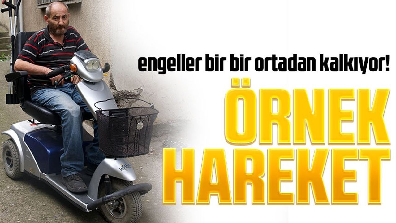 Trabzon Büyükşehir’den Örnek Hareket! Engeller Bir Bir Kalkıyor!