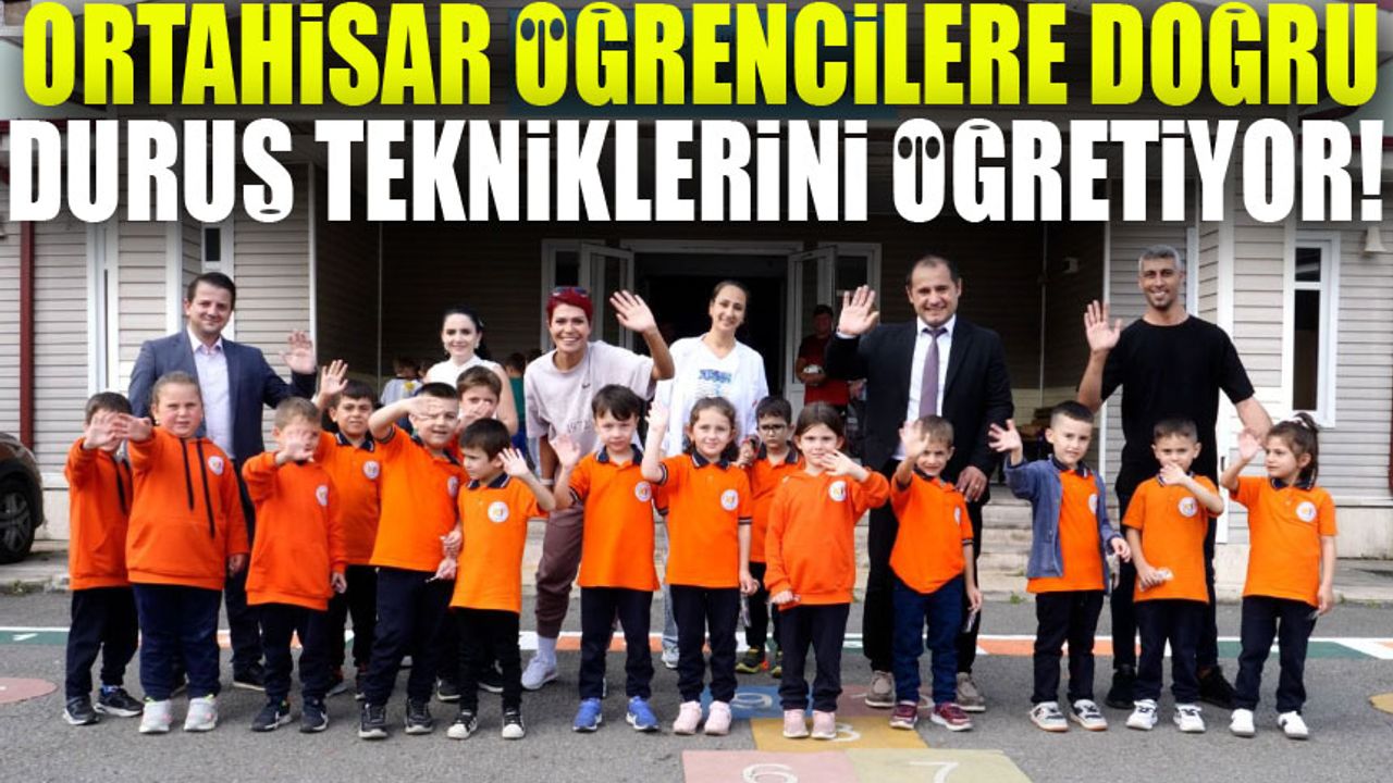Ortahisar Öğrencilere, Bedensel Duruş ve Fiziksel Aktivitelerle Sağlıklı Bir Geleceğe Adım Atıyor!