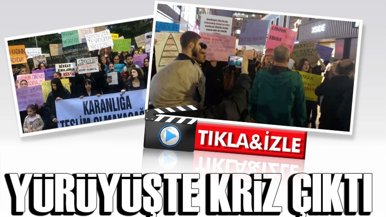 Trabzon’daki Kadın Yürüyüşünde Selahattin Demirtaş Atışması: Yürüyüşte Kriz Çıktı