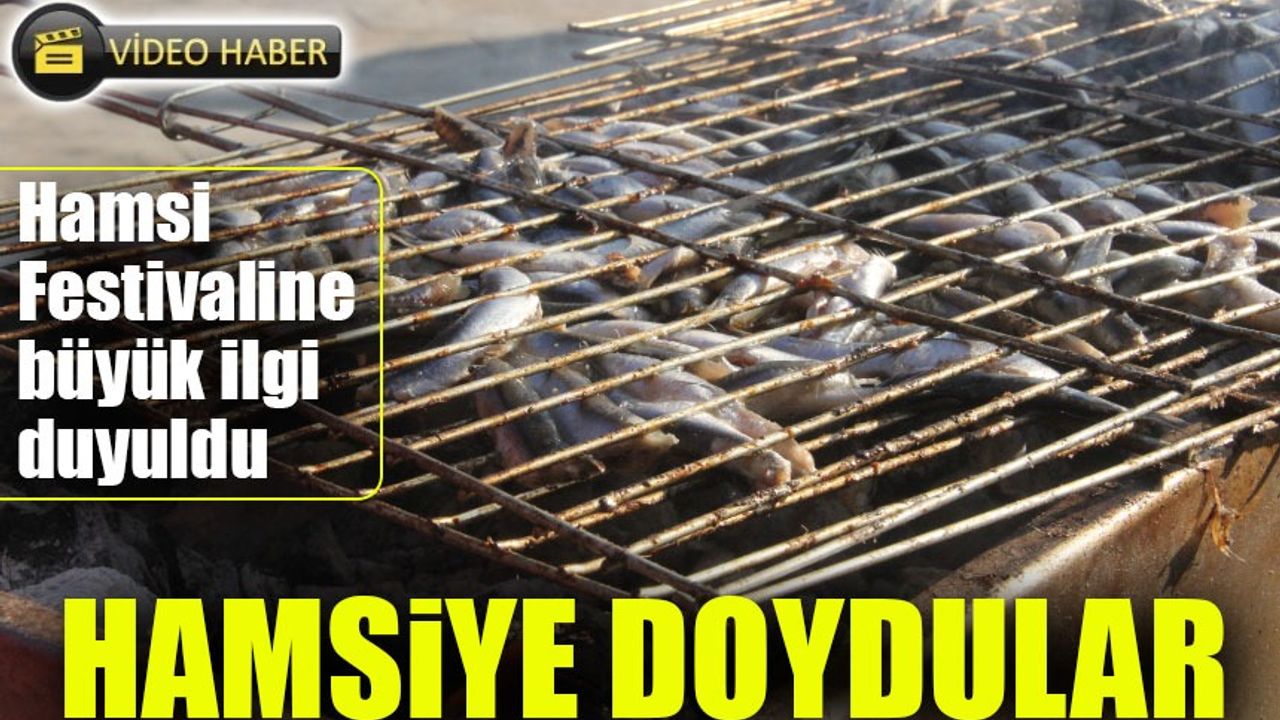 Hamsi Festivali Rekor Katılımla Gerçekleşti: 10 Ton Hamsi Tüketildi!