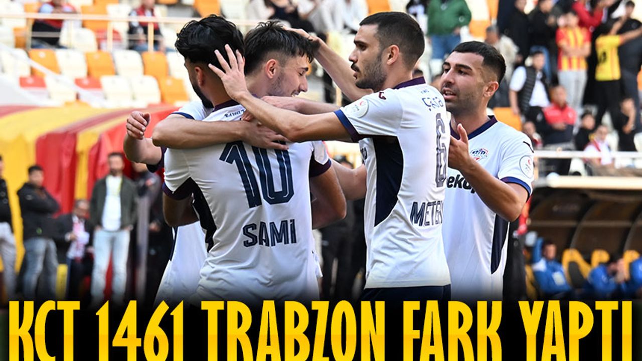 1461 Trabzon FK’dan Malatya’da Gol Şov! Deplasmanda 4 Gollü Zafer