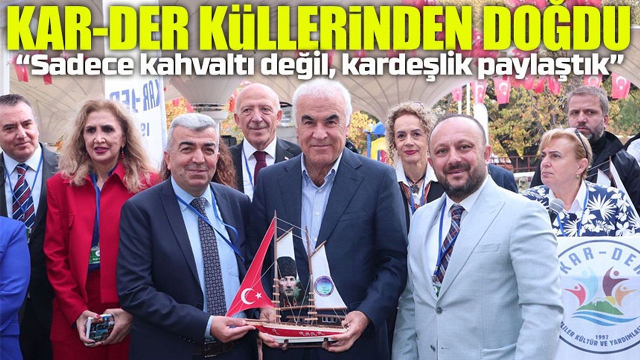 Karadenizliler KAR-DER buluşmasında kahvaltı masasında kenetlendi