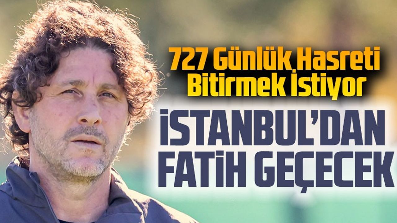 Fatih Tekke’nin Gözü Galatasaray Zaferinde! Trabzonspor 727 Günlük Hasreti Bitirmek İstiyor