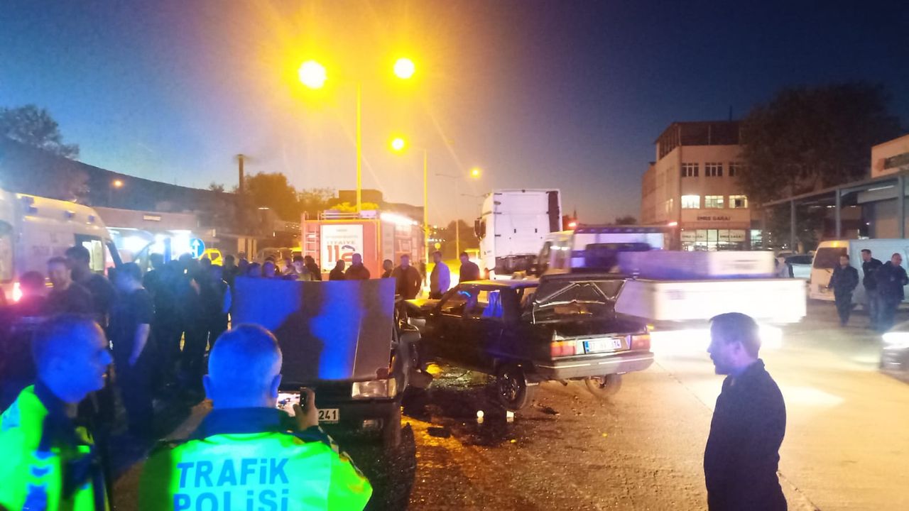 Samsun'da trafik kazasında 1 kişi yaralandı