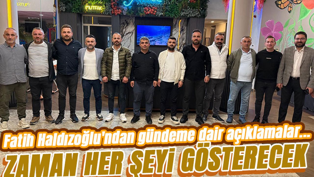 Arsinspor Başkanı Fatih Haldızoğlu: “Bazı Bozgunculara Cevap Vermeyeceğim, Zaman Her Şeyi Gösterecek”