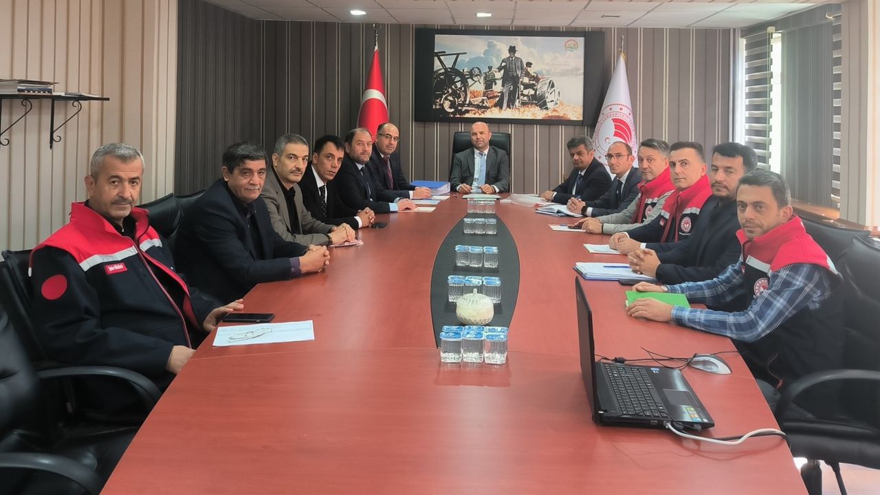 Bayburt’ta Tarımsal Veri Toplama Çalışmaları Masaya Yatırıldı