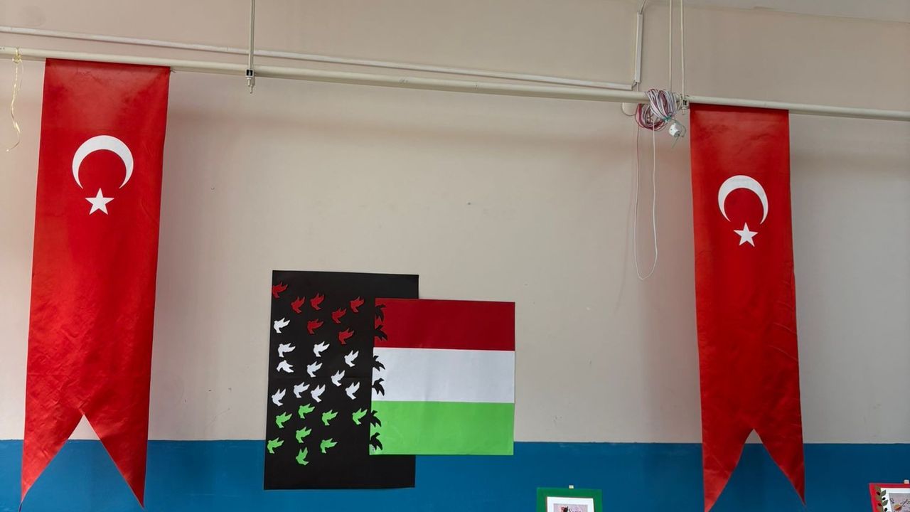 Aydıntepeli öğrencilerden Gazze’ye yardım eli