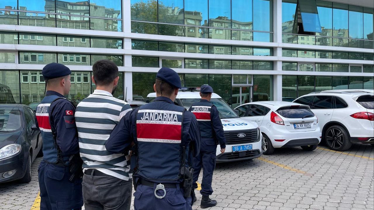 Samsun'da 15 yıl hapis cezası bulunan hükümlü yakalandı