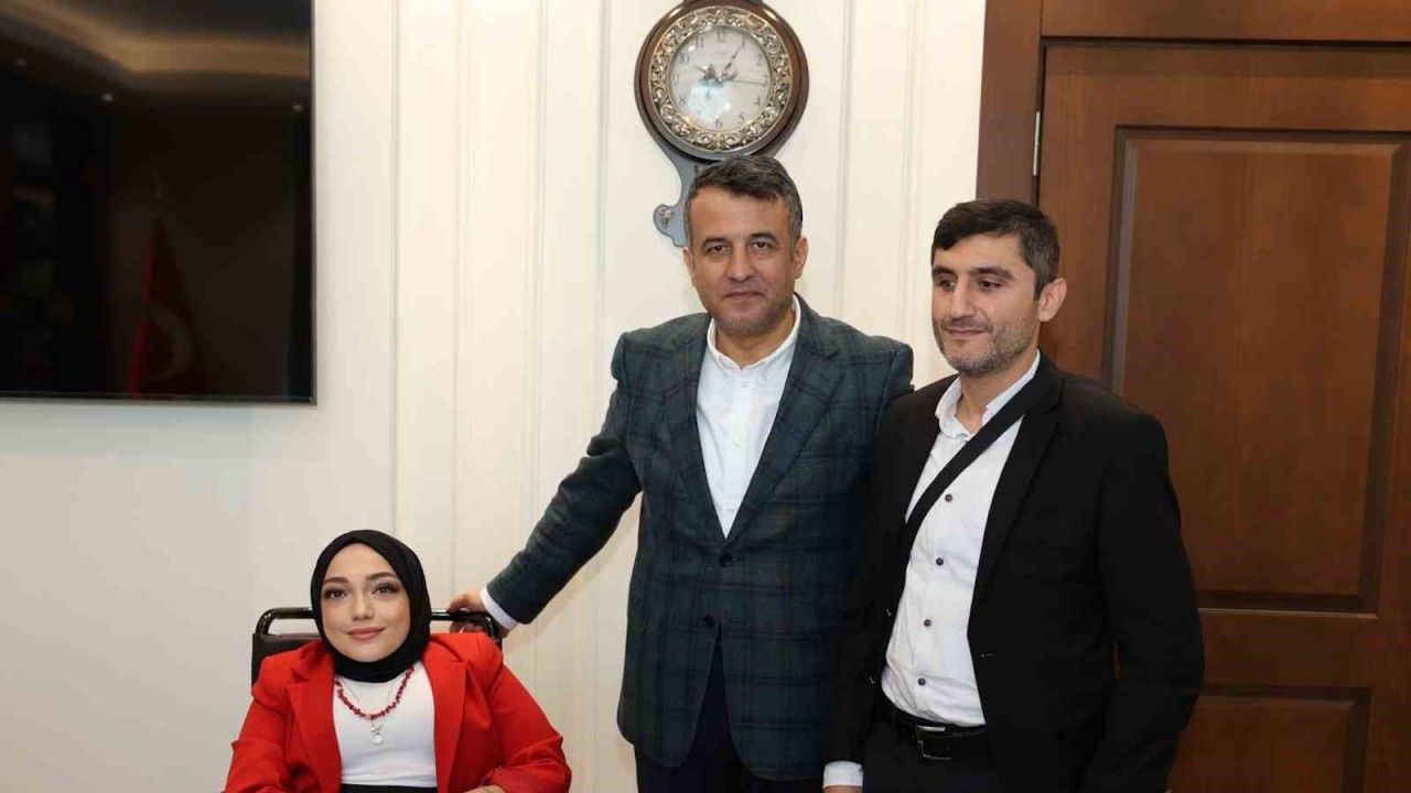 Başkan Doğan’dan engelli sporculara destek