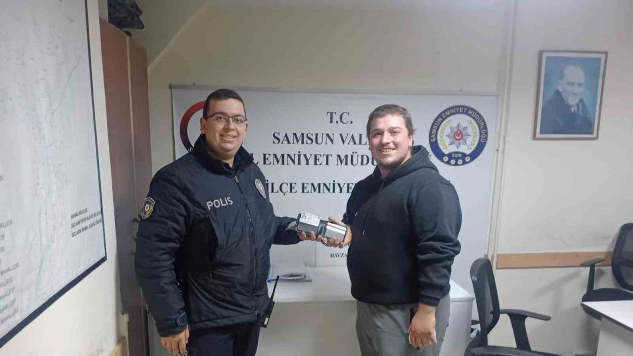 Havza’da kayıp cüzdan sahibine ulaştırıldı