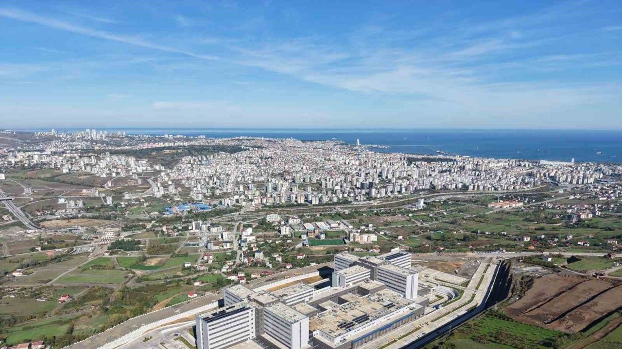 Samsun’un sağlık devinde geri sayım başladı: Şehir hastanesi kapılarını açmaya hazırlanıyor