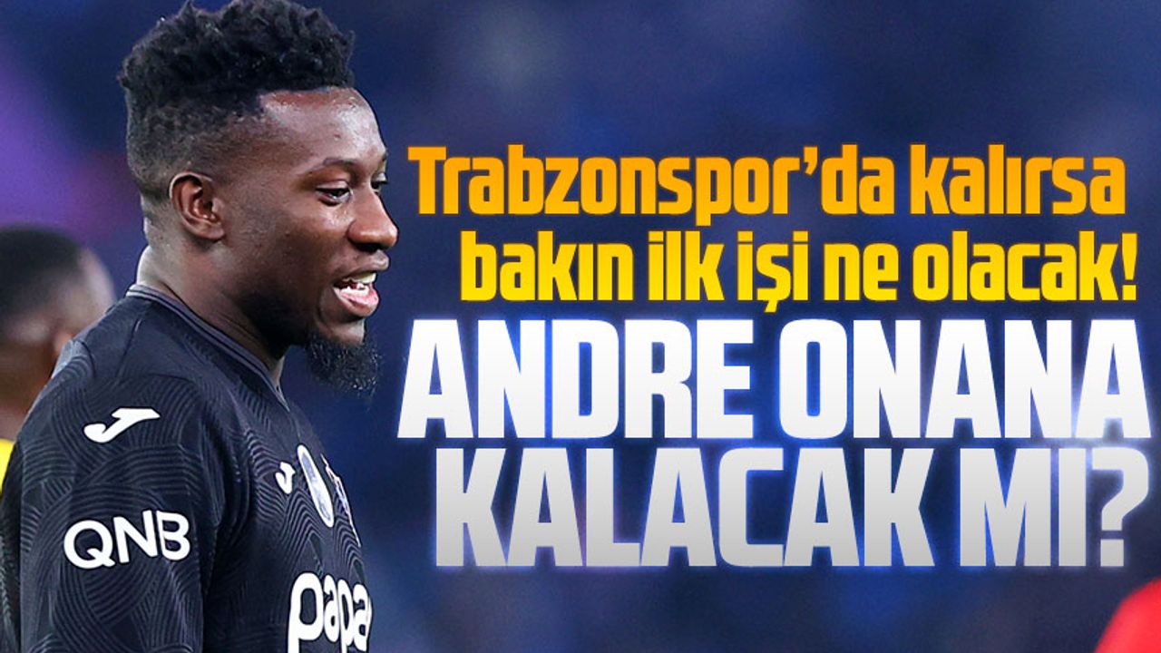 Trabzonspor’un kalesini emanet ettiği Andre Onana’dan Çarpıcı Mesajlar