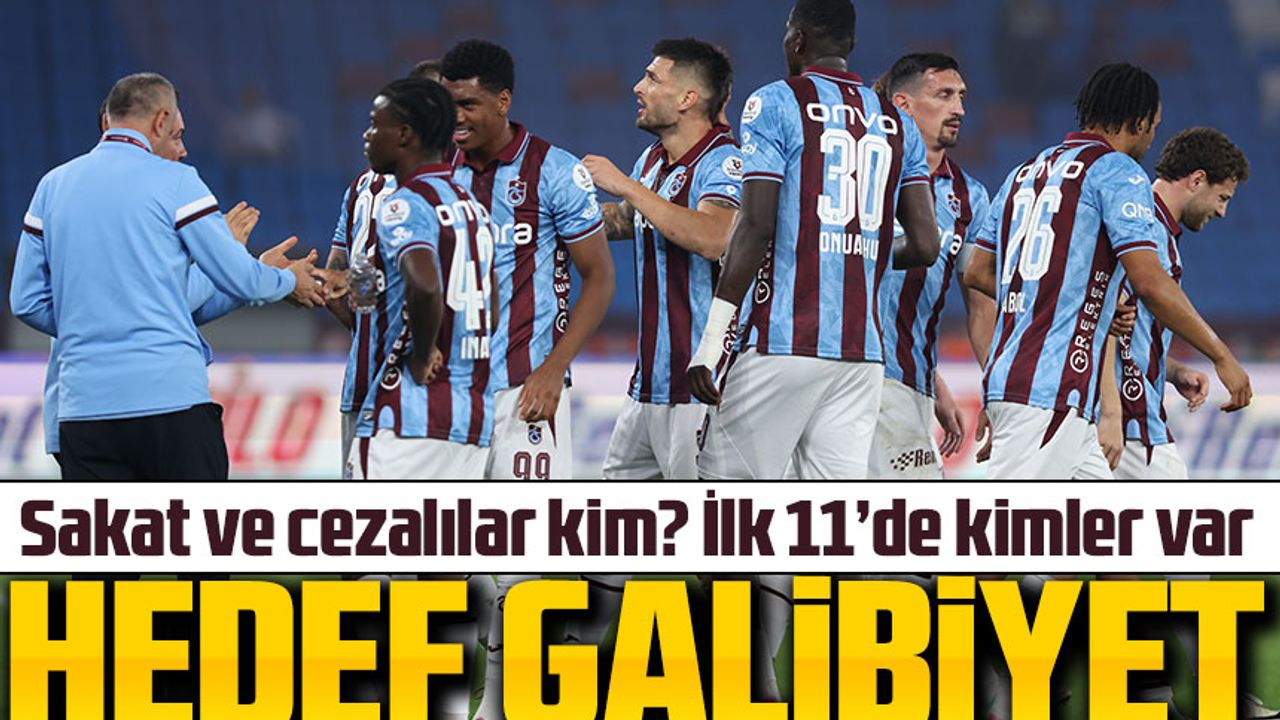 Trabzonspor Eyüpspor Karşısında: Hedef Galibiyet, Gözler Papara Park’ta