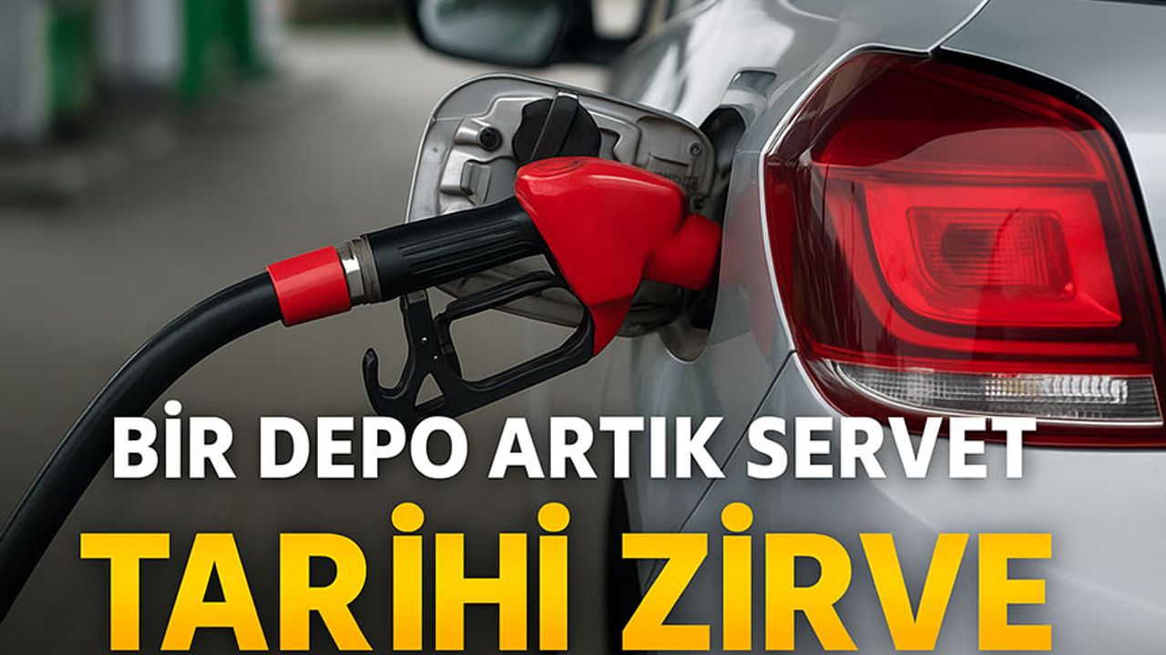 Bir Depo Artık Servet: Bugün Trabzon’da Akaryakıt Fiyatları Tarihi Zirvede