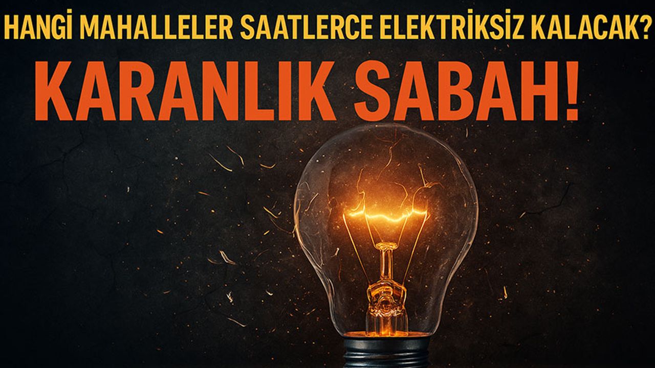 Trabzon Sabahına Karanlık Başladı: Hangi Mahalleler Saatlerce Elektriksiz Kalacak?
