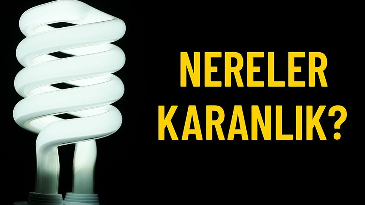 Trabzon’da 1 Kasım’da Geniş Kapsamlı Elektrik Kesintisi! Of ve Ortahisar’da Saatlerce Sürecek