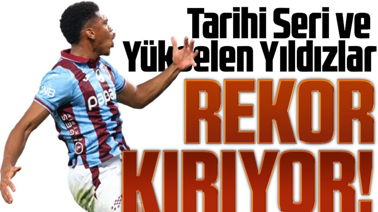 Trabzonspor Rekor Kırıyor! Fatih Tekke Yönetiminde Tarihi Seri ve Yükselen Yıldızlar