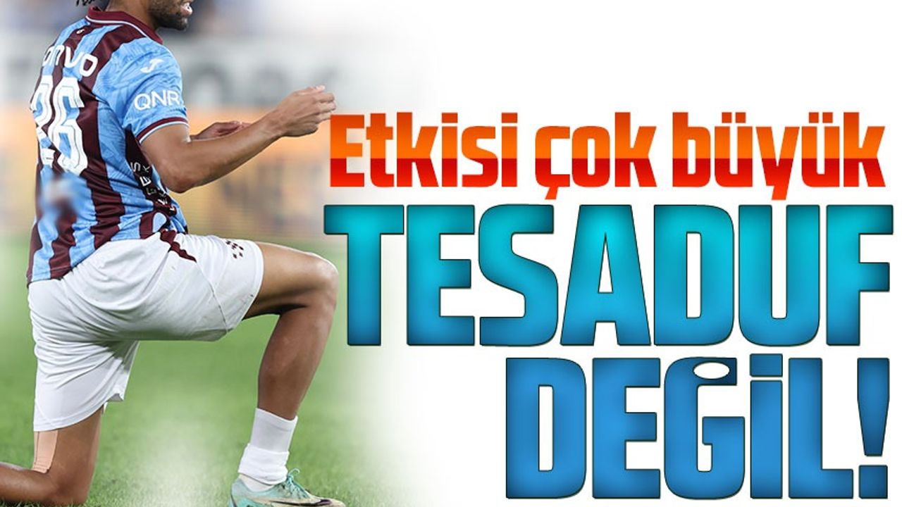 Fransız orta saha oyuncusu Trabzonspor Onunla Sahada Bambaşka Oynuyor