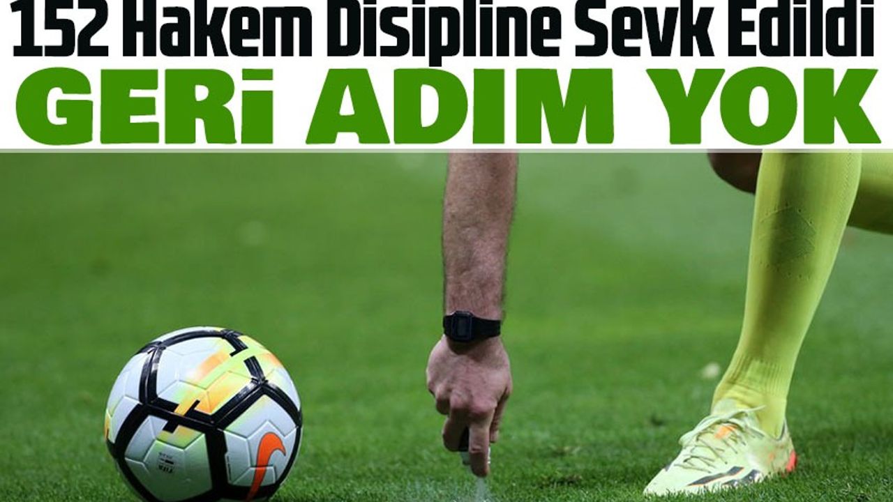 TFF’den Tarihi Bahis Skandalı! 152 Hakem Disipline Sevk Edildi
