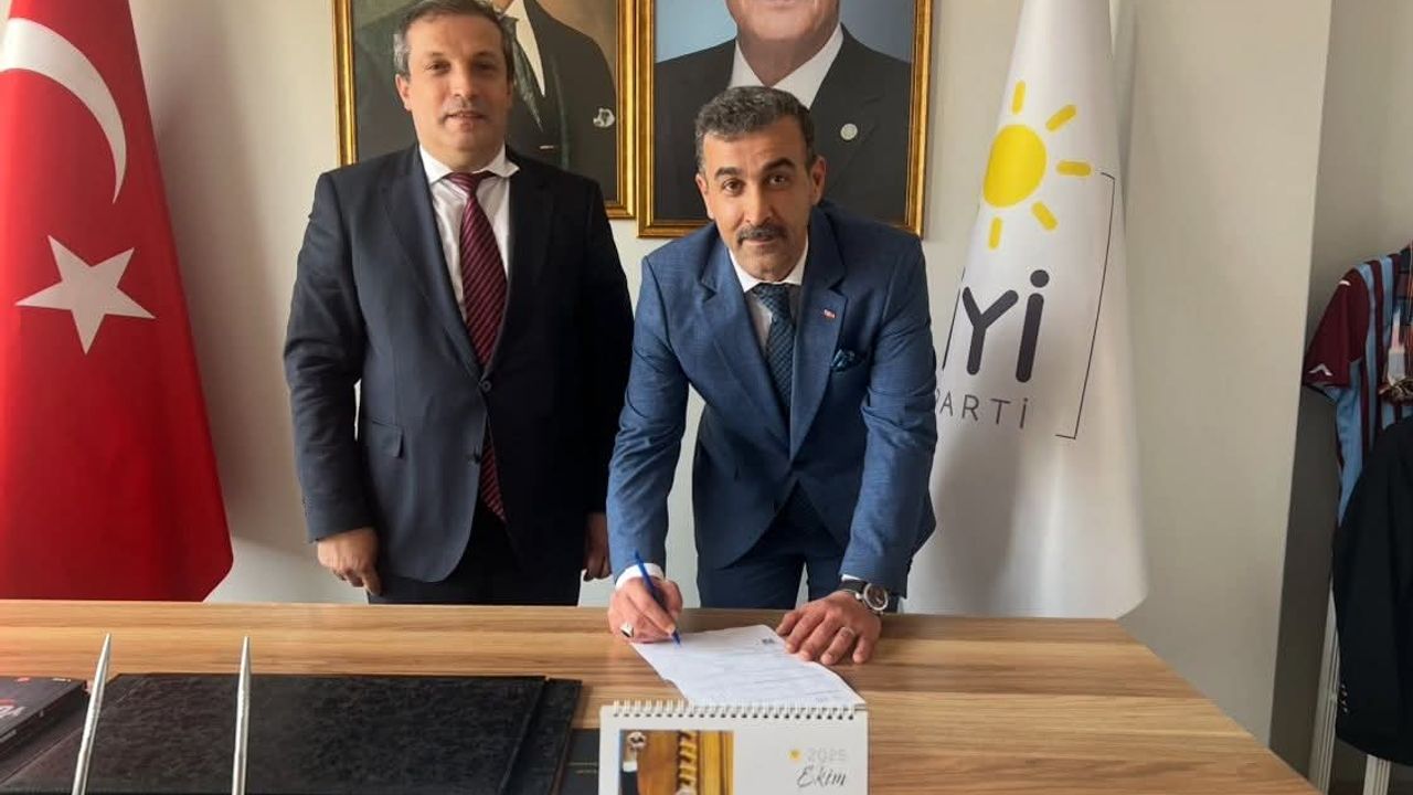 Trabzon’un sevilen siyasetçisi Buzbağ İYİ Parti’ye katıldı