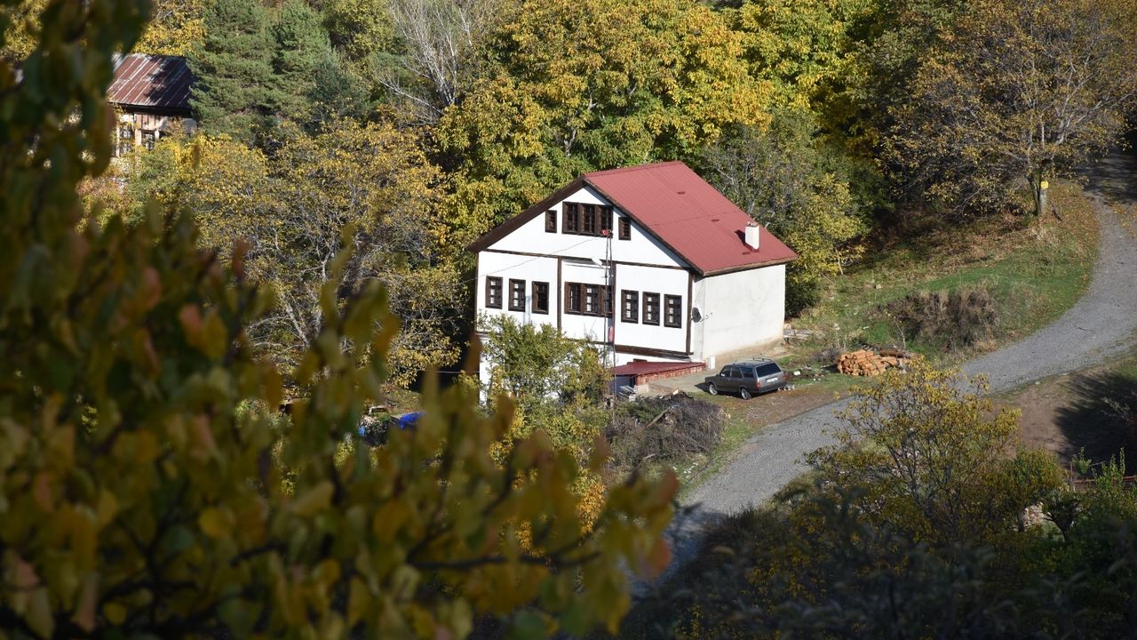 Tarihi Süleymaniye Mahallesi'nde sonbahar