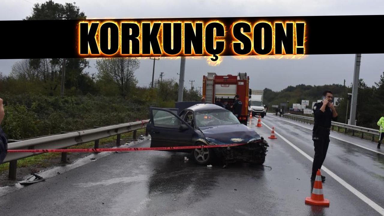 Korkunç Son! Sürücü Hayatını Kaybetti...