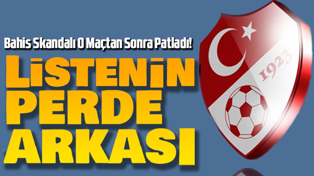Bahis Skandalı O Maçtan Sonra Patladı! Hacıosmanoğlu’nun Açıkladığı 371 Hakem Listesinin Perde Arkası