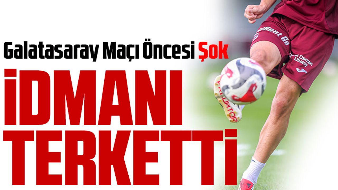 Galatasaray Maçı Öncesi Şok: İdmana Devam Edemedi! Eyüp maçı öncesi de sakatlanmıştı