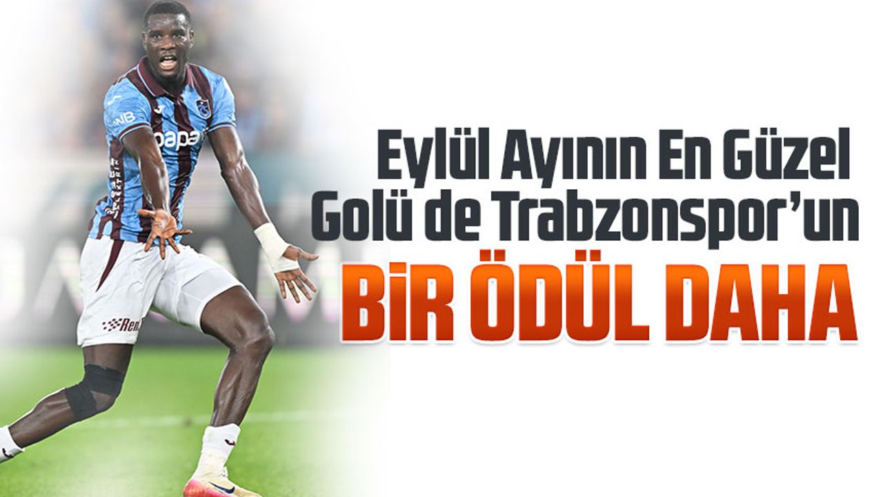 Paul Onuachu’dan Bir Ayda İkinci Zafer! Eylül’ün En Güzel Golü de Trabzonspor’un