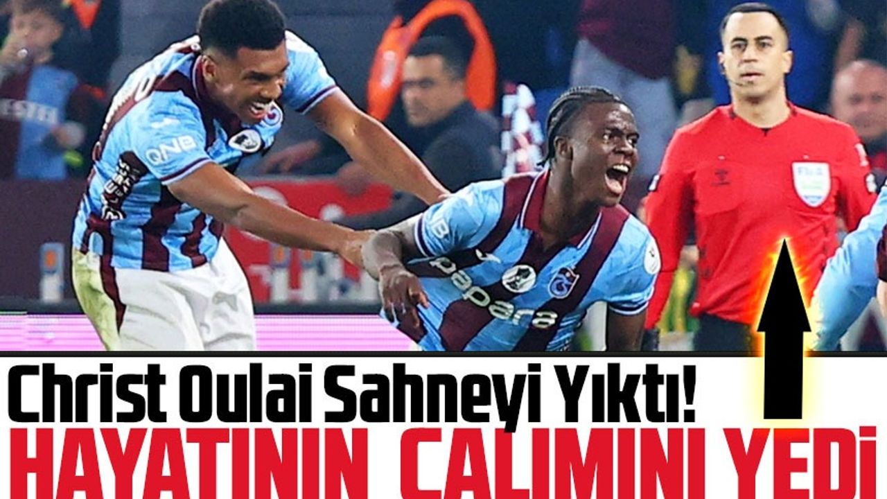 Christ Oulai Sahneyi Yıktı! “Hakemi de Çalımladı” Golü Gündem Oldu