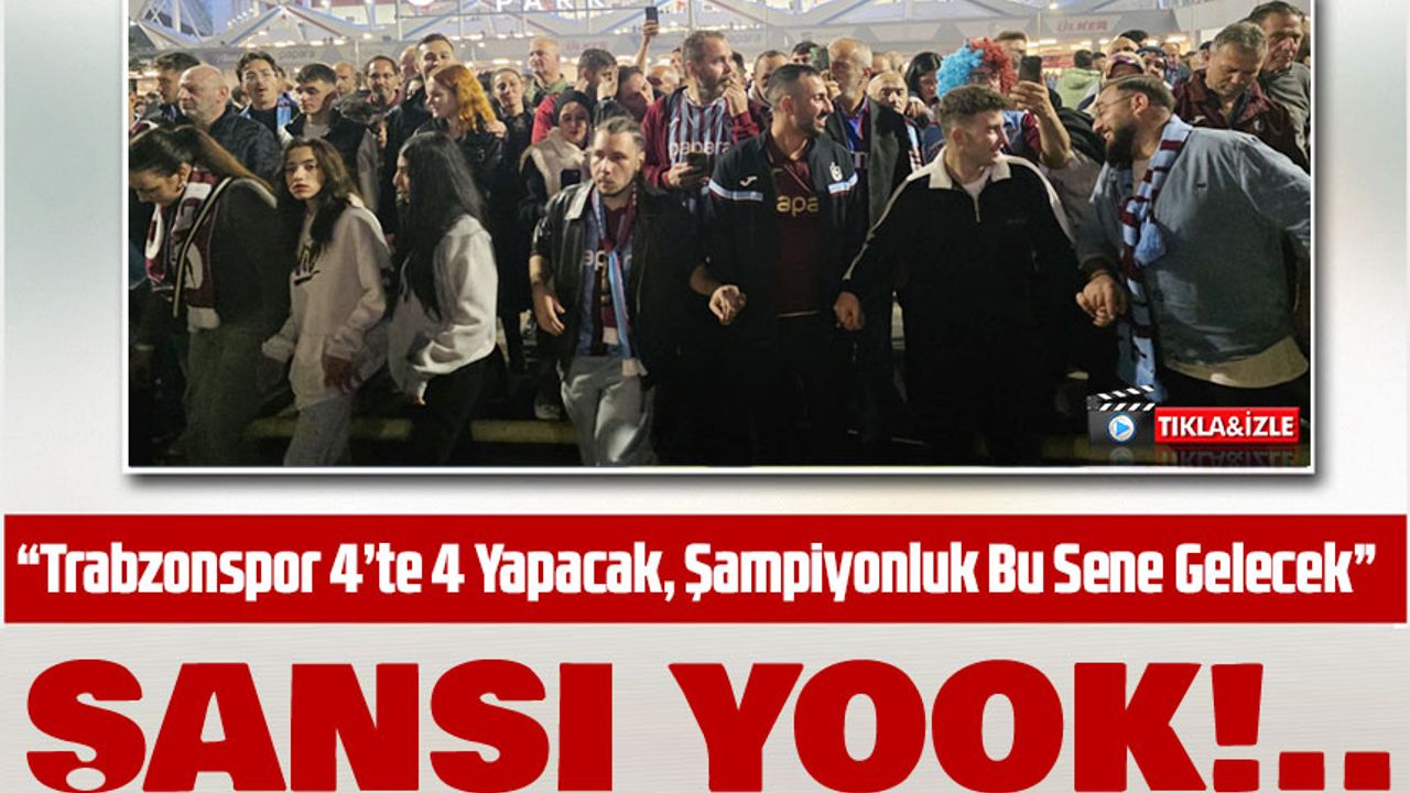 Trabzonspor Taraftarı Eyüpspor Maçına Akın Etti: “Eyüpspor’un Şansı Yok!”