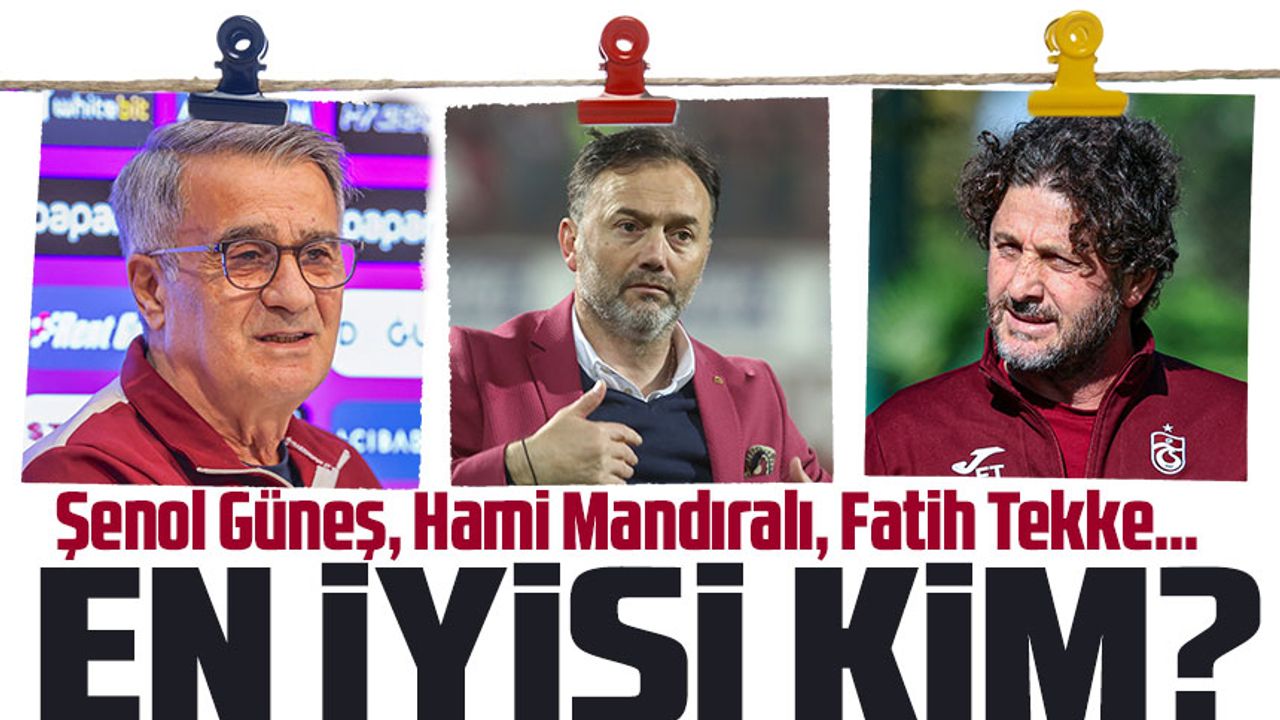 Trabzonspor’da Son 15 Yılın Teknik Direktör Karnesi: En Düşük kim zirvedeki isim hangisi?