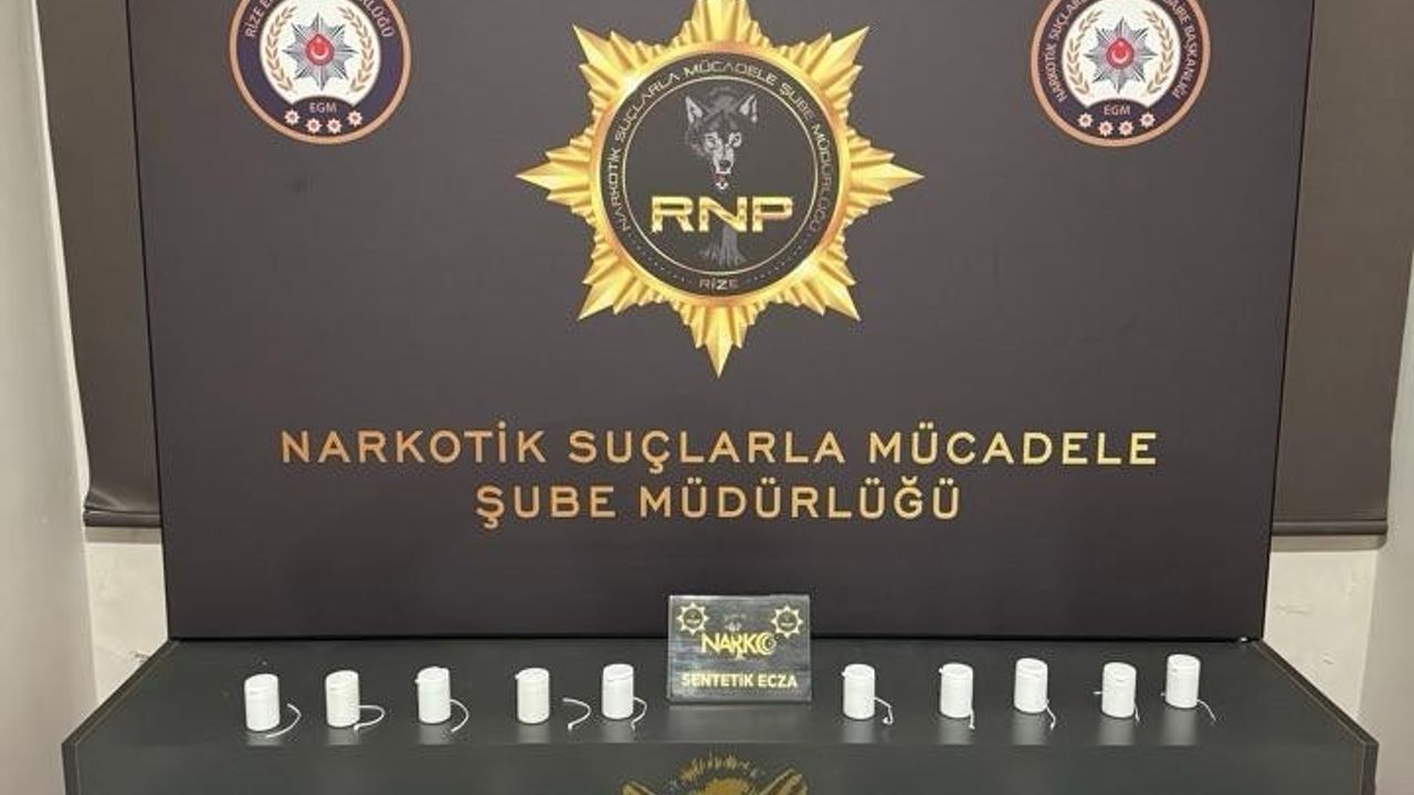 Rize'de torbacı operasyonu