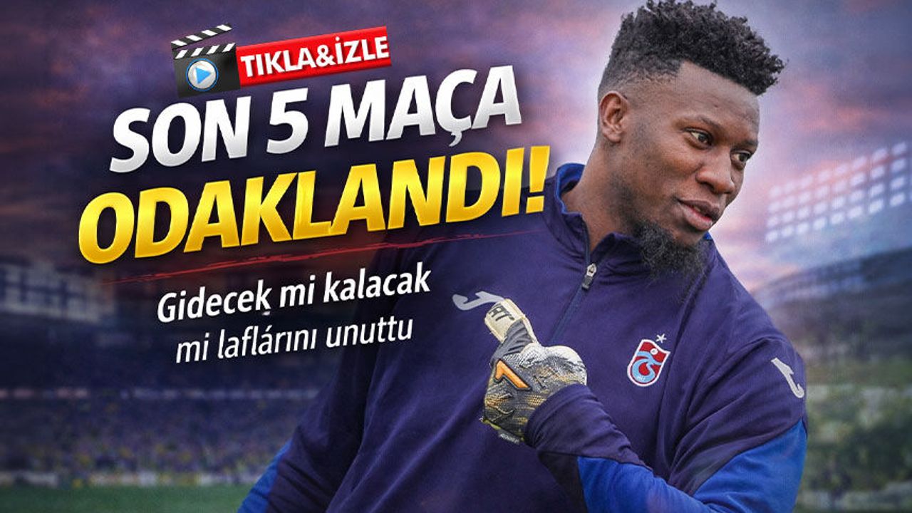 Trabzonspor'un Kiralık Yıldız Kalecisi Gidecek mi Kalacak mı Sözlerini Takmadı Son 5 Maça Odaklandı!