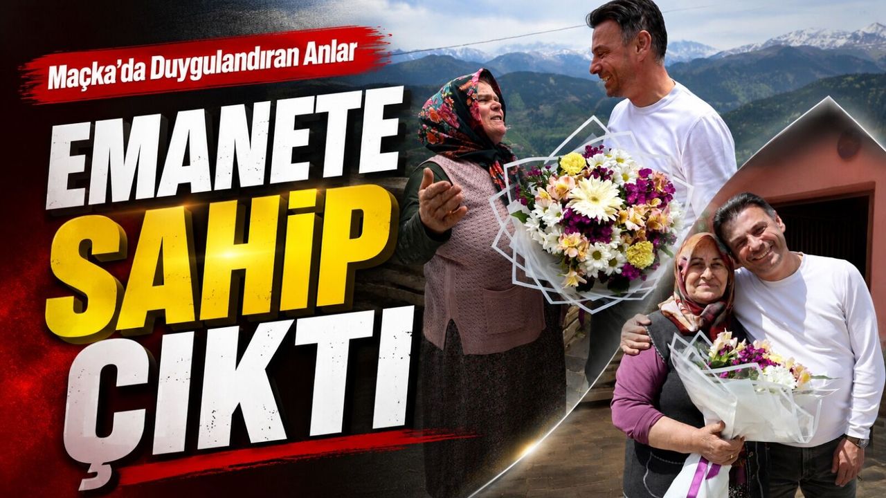 Maçka’da Duygulandıran Anneler Günü Ziyareti