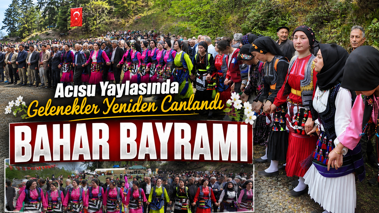 Şalpazarı’nda Hıdrellez Coşkusu Binleri Bir Araya Getirdi