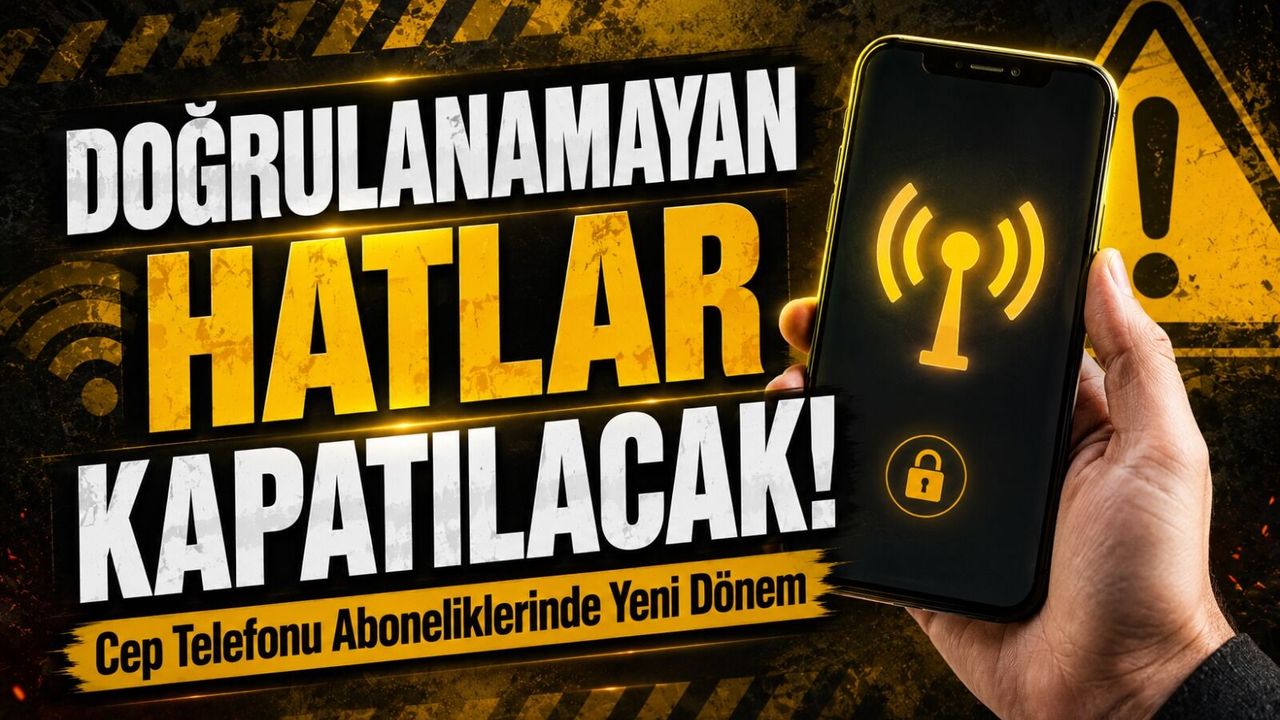 Cep Telefonu Aboneliklerinde Yeni Dönem Başlıyor: Doğrulanam