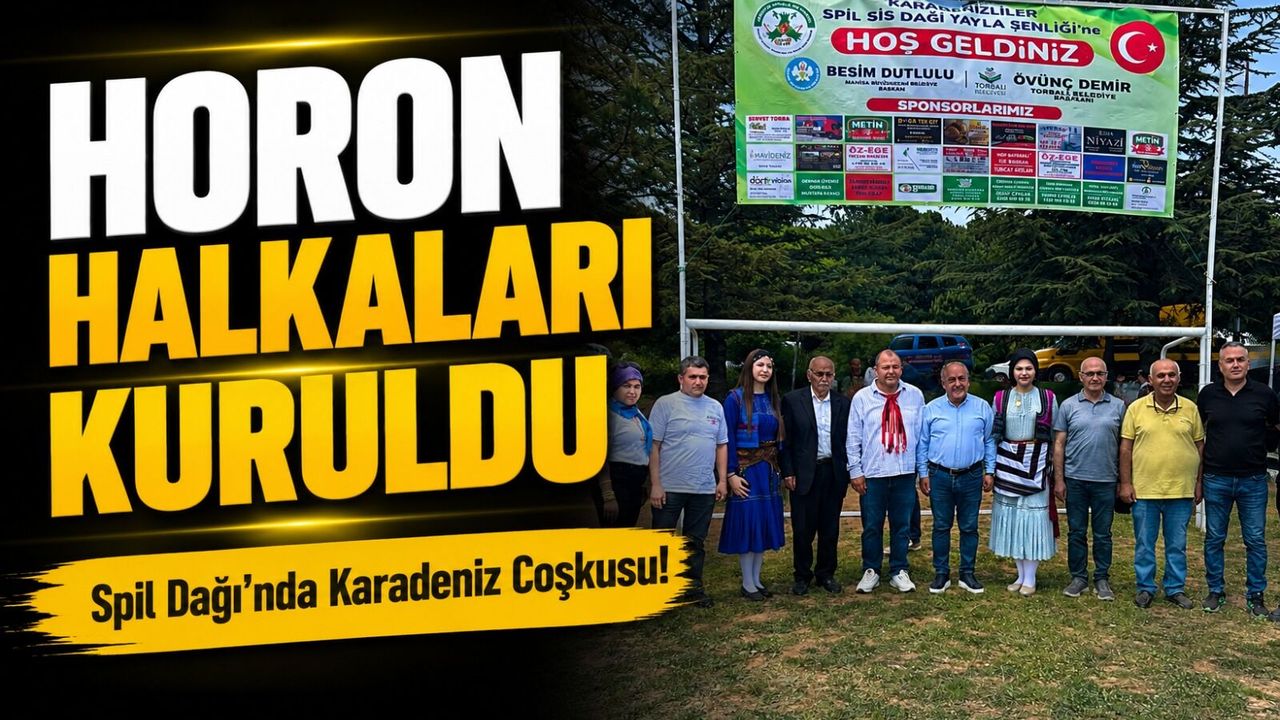 Spil Dağı’nda Karadeniz Rüzgarı Esti! Kemençe Sesi Horonla B