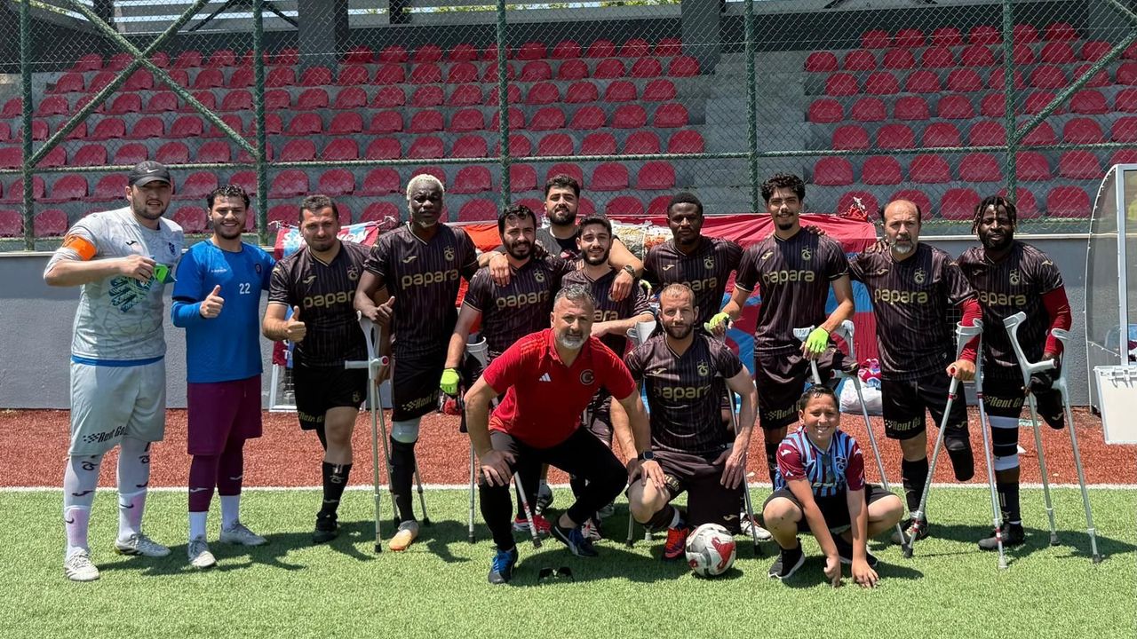 Trabzon Büyükşehir Ampute Futbol Takımı Şampiyonluk İçin Son