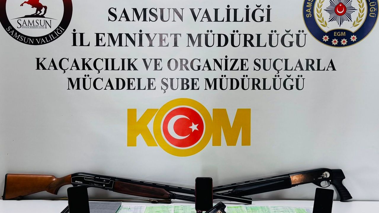 Samsun'da tefecilik operasyonunda 3 zanlı yakaland