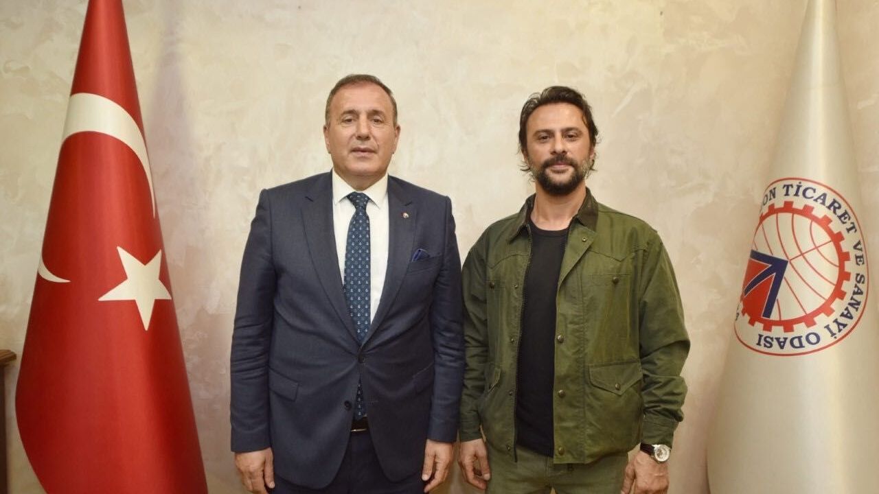 'Taşacak Bu Deniz' dizisi oyuncusu Onur Dilber'den TTSO Başk