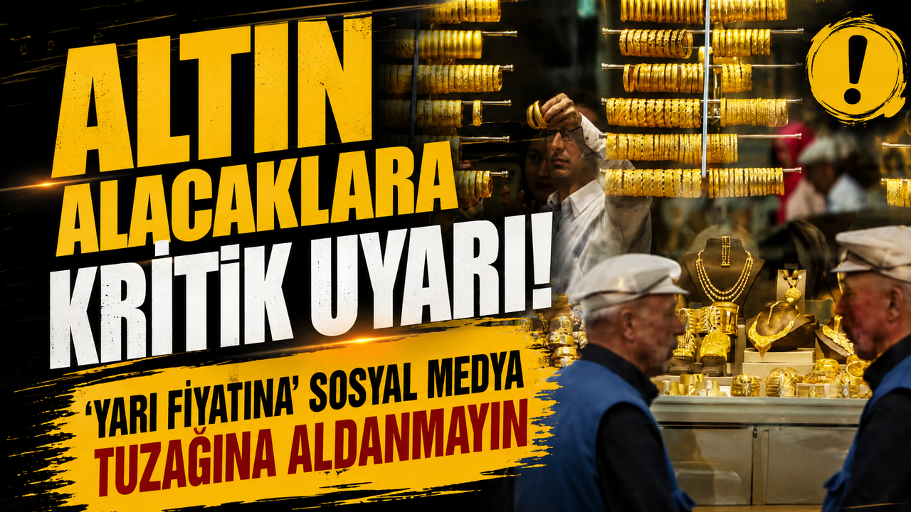 Altın Alacaklar Dikkat! Sosyal Medyadaki Yarı Fiyatına Tuzak Büyüyor