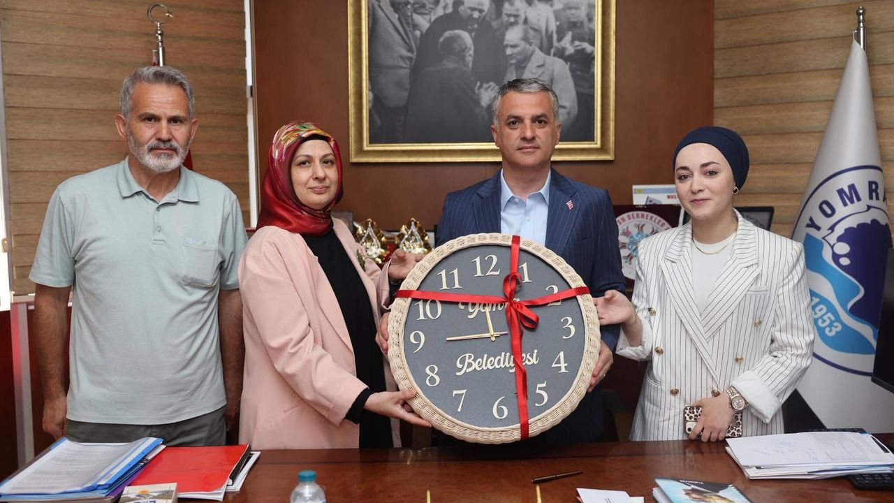 Yomra Halk Eğitim’den Başkan Bıyık’a Anlamlı Ziyaret