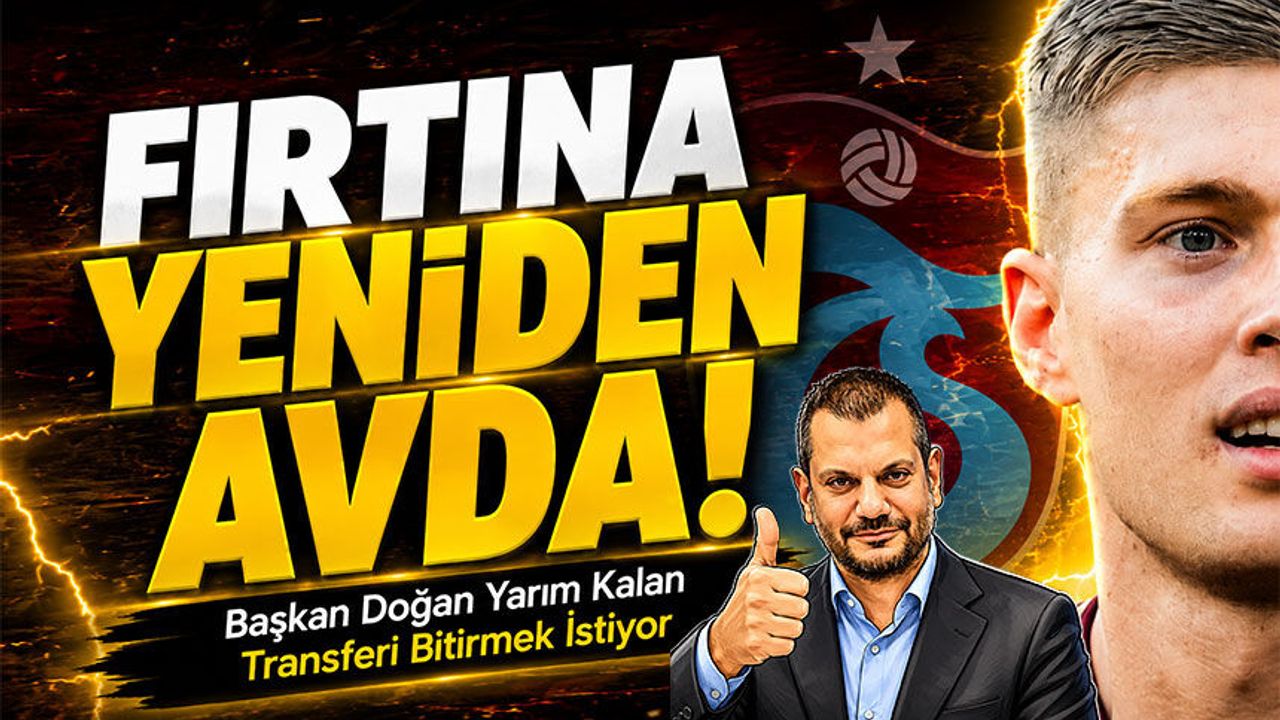 Trabzonspor Başkanı Ertuğrul Doğan Yarım Kalan Tra
