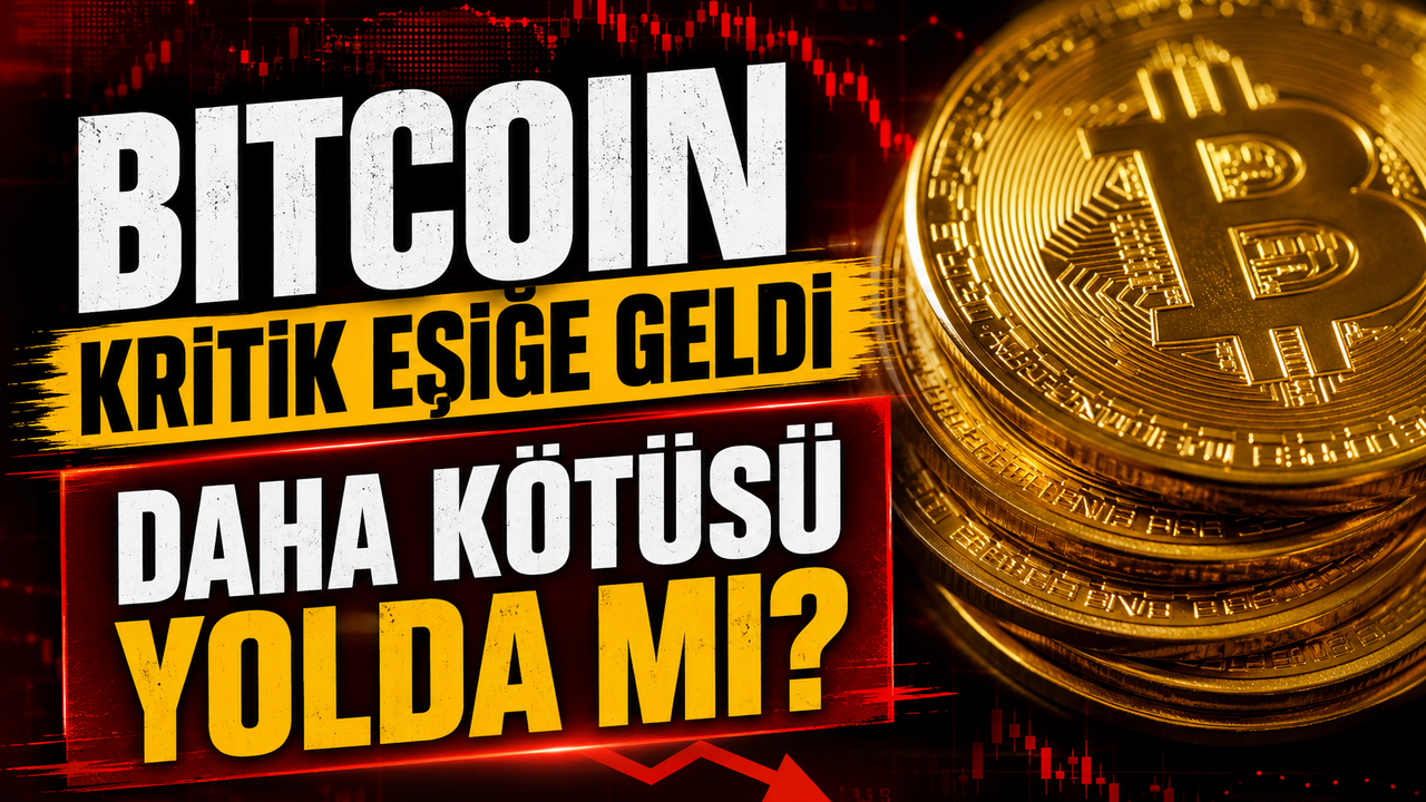 Kripto Para Piyasasında Deprem! Bitcoin Kritik Eşiğe Geldi